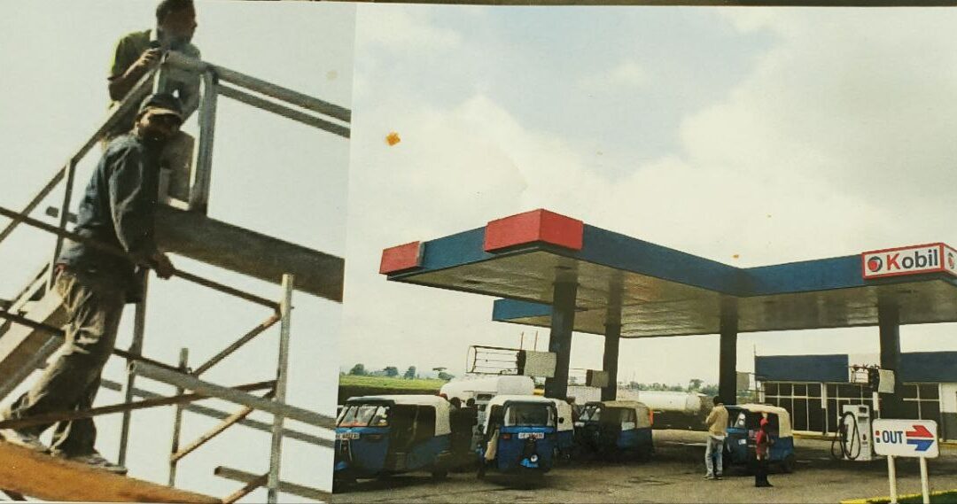 Steel Work: Fuel Station Canopy – Melkaoda Shashamane