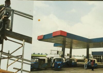 Steel Work: Fuel Station Canopy – Melkaoda Shashamane