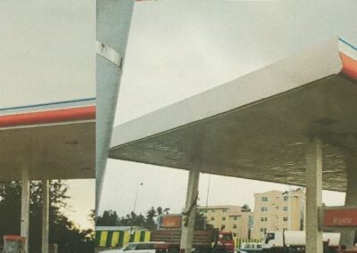 Steel Work – Fuel Station Canopy – Shashamane